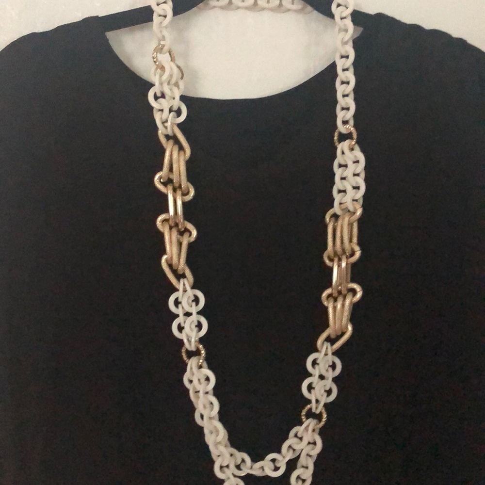 Italian necklace acrylic